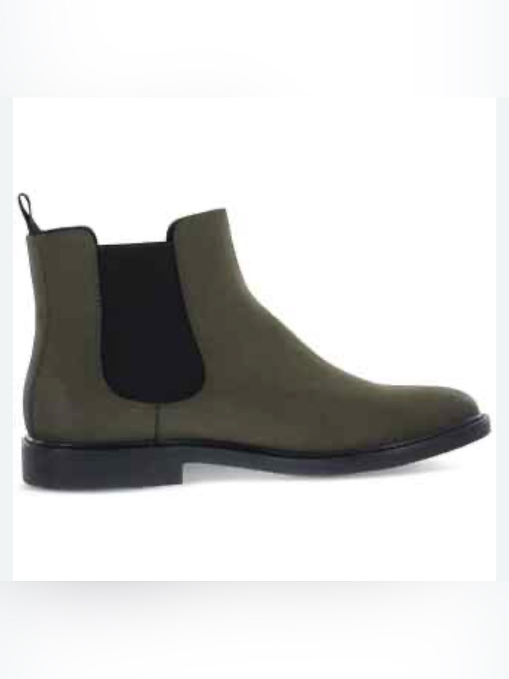 Kenneth Cole Reaction Gray Chelsea Boot with Black Elastic